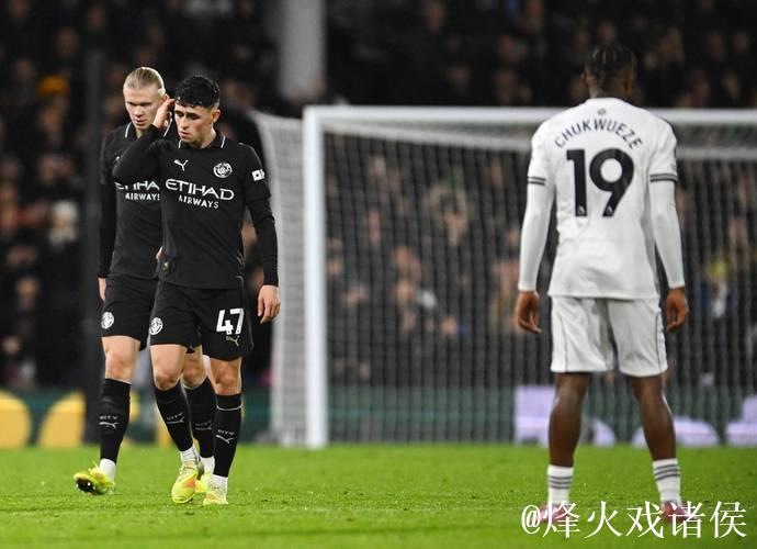 哈兰德英超百球达成福登双响连场 曼城5-4险胜富勒姆 哈兰德英超百球达成福登双响连场 曼城5-4险胜富勒姆