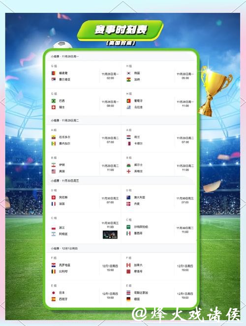 “2023年世界杯决赛时间及精彩看点”